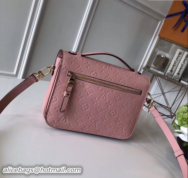 Best Product Louis Vuitton Pochette Métis Monogram Embossed Leather Bag M41485 Pink 2024