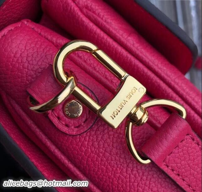 Luxurious Louis Vuitton Pochette Metis Monogram Embossed Leather Bag M41485 Rosy 2024