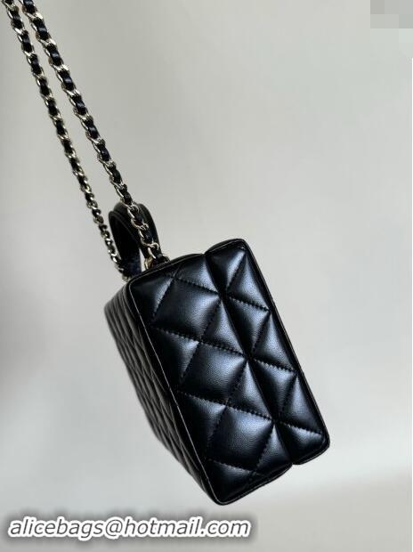 Well Crafted Chanel Quilted Lambskin Small Box Bag AS5167 Black 2024 TOP