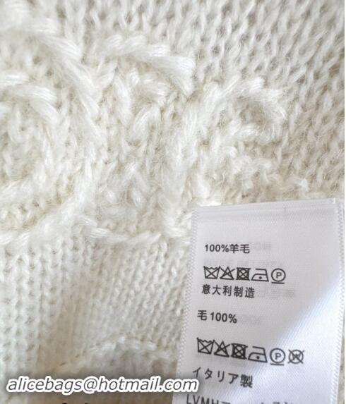 ​Super Quality Celine Logo Sweater 1108 White 2024