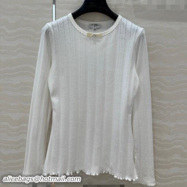 Most Popular Chanel Fringe 1108 White Top 2024