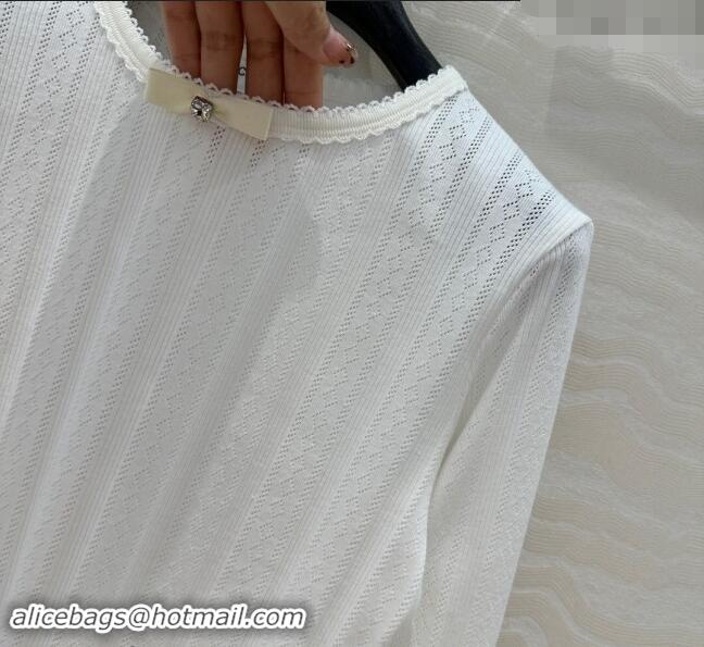 Most Popular Chanel Fringe 1108 White Top 2024