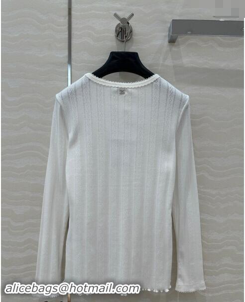 Most Popular Chanel Fringe 1108 White Top 2024