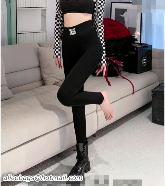 ​Low Cost Chanel Black Stretch Lined Pants 1108 Black 2024