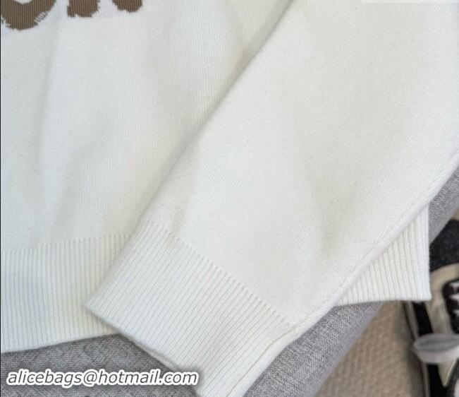 Super Quality Dior Miss Dior Sweater 1108 Brown/White 2024