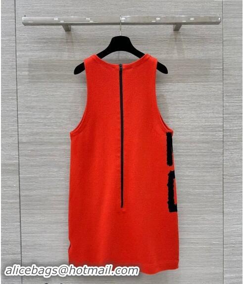 Promotional Dior Miss Dior Vest Dress 8037 Orange 2024