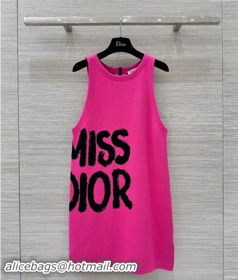 ​Trendy Design Dior Miss Dior Vest Dress 8037 Pink 2024