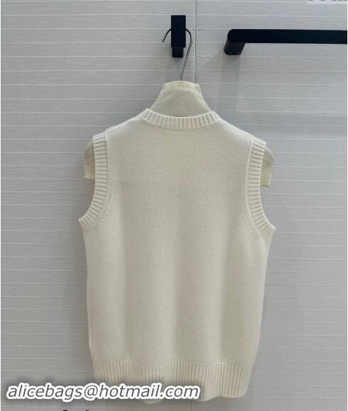 Grade Design Dior Knit Vest 1108 White 2024