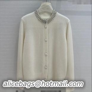 Big Discount Dior Cardigan CD1108 White 2024