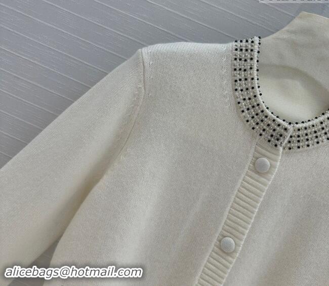 Big Discount Dior Cardigan CD1108 White 2024