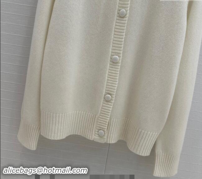 Big Discount Dior Cardigan CD1108 White 2024