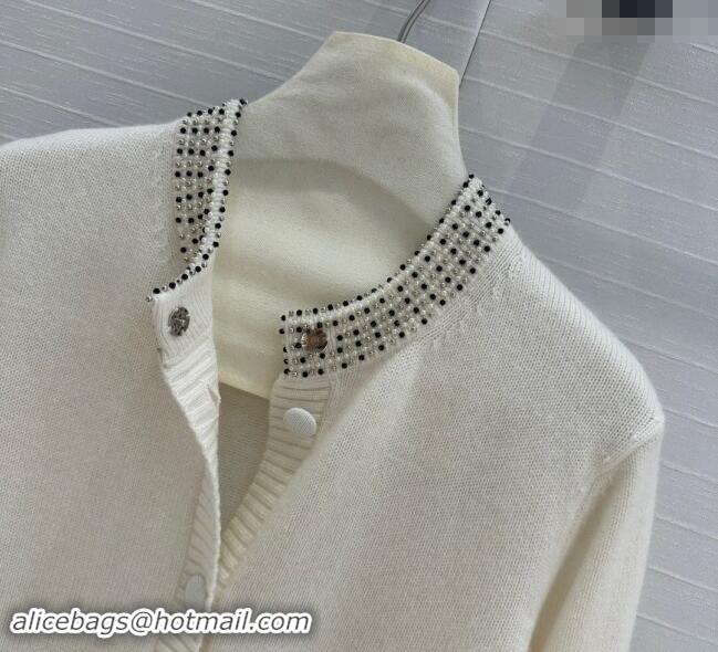 Big Discount Dior Cardigan CD1108 White 2024