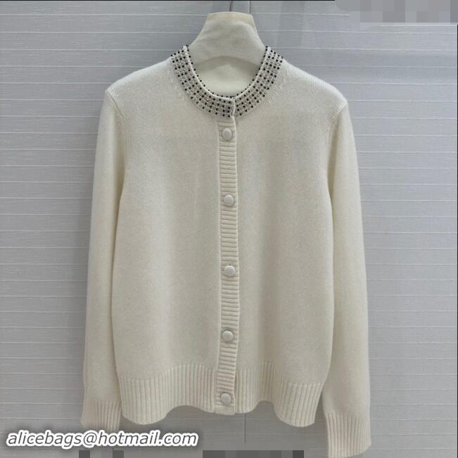 Big Discount Dior Cardigan CD1108 White 2024