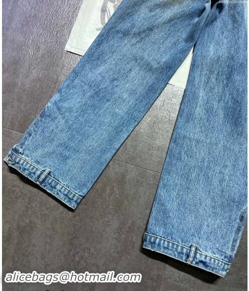 Well Crafted Balenciaga Denim Jeans Pants B1108 Blue 2024