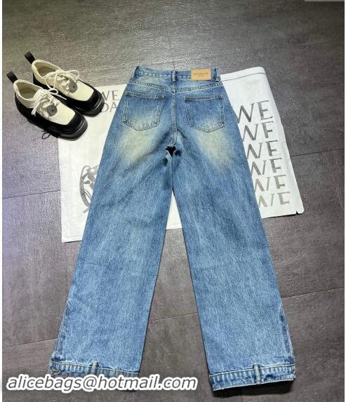 Well Crafted Balenciaga Denim Jeans Pants B1108 Blue 2024