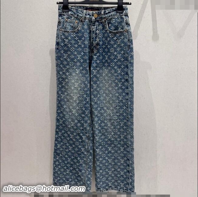 Well Crafted Balenciaga Denim Jeans Pants B1108 Blue 2024