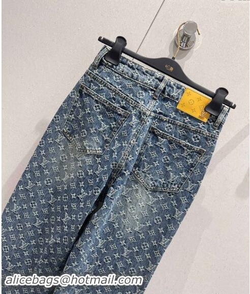 Well Crafted Balenciaga Denim Jeans Pants B1108 Blue 2024