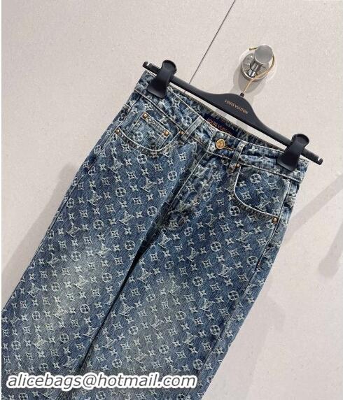 Well Crafted Balenciaga Denim Jeans Pants B1108 Blue 2024