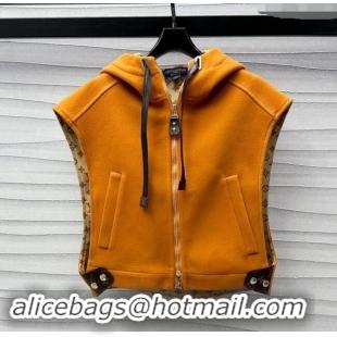 Most Popular Louis Vuitton Vest 1108 Orange 2024