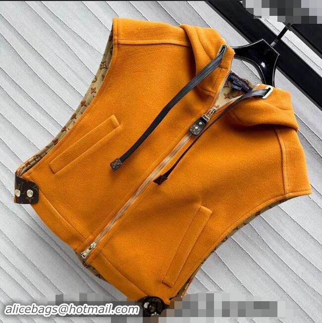 Most Popular Louis Vuitton Vest 1108 Orange 2024