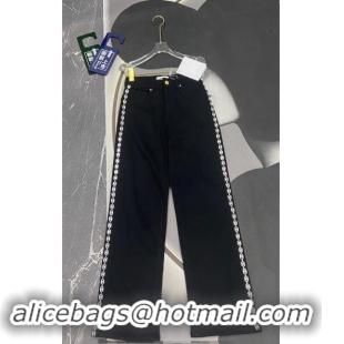 ​Buy Discount Chanel Pants with CC Chain CH1108  Black 2024