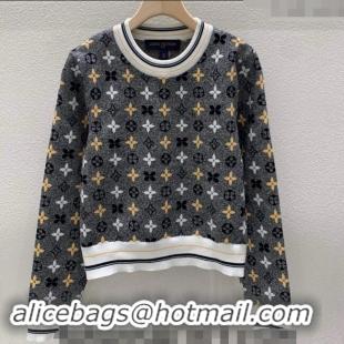 Low Price Louis Vuitton Monogram Sweater LV1108 Grey 2024