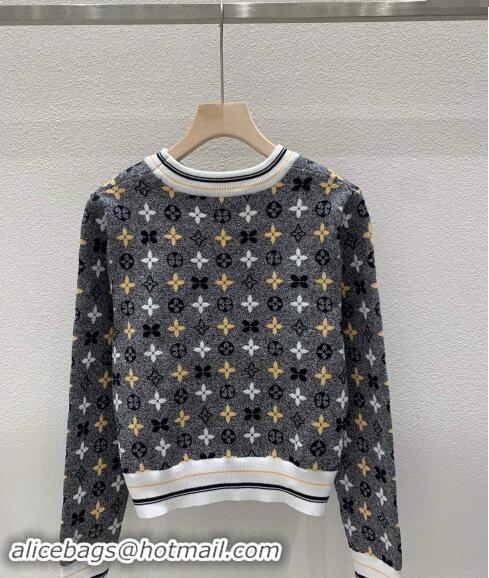 Low Price Louis Vuitton Monogram Sweater LV1108 Grey 2024