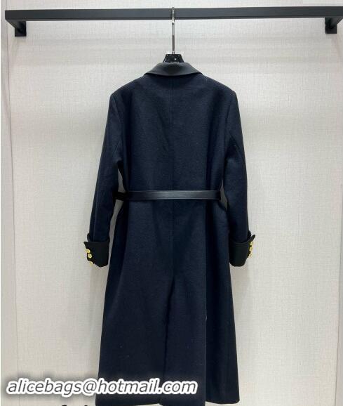 ​Reasonable Price Dior Miss Dior Long Coat 1108 Black 2024