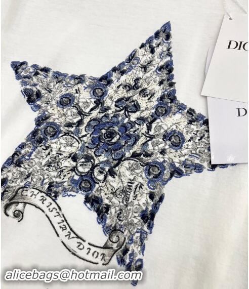 Reasonable Price Dior T-Shirt 110803 White 2024