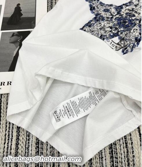 Reasonable Price Dior T-Shirt 110803 White 2024