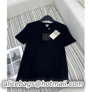 Trendy Design Loewe Logo T-Shirt 1108 Black 2024