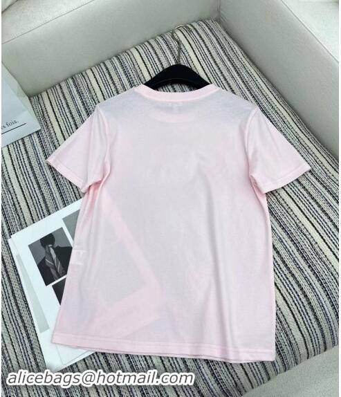 Reasonable Price Loewe Logo T-Shirt 1108 Pink 2024