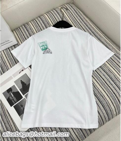 ​Most Popular Louis Vuitton T-Shirt 1108 White 2024