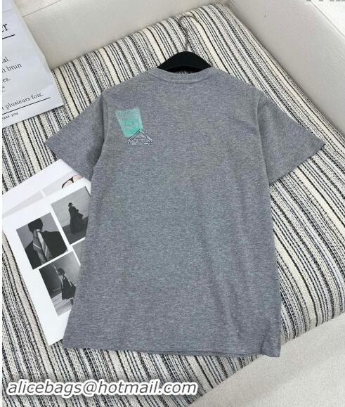 Buy Discount Louis Vuitton T-Shirt 1108 Grey 2024