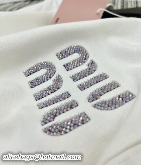 ​Super Quality Miu Miu Sweatshirt 1108 White 2024