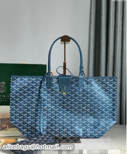 Trendy Design Goyard Glittering Saint Louis Tote Bag GM 020144 Pearly Blue 2024