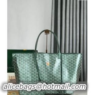 Buy Discount Goyard Glittering Saint Louis Tote Bag GM 020144 Pearly Green 2024