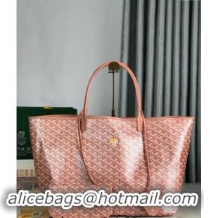 Best Price Goyard Glittering Saint Louis Tote Bag GM 020144 Pearly Pink 2024