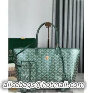 Pretty Style Goyard Glittering Saint Louis Tote Bag PM 020144 Pearly Green 2024