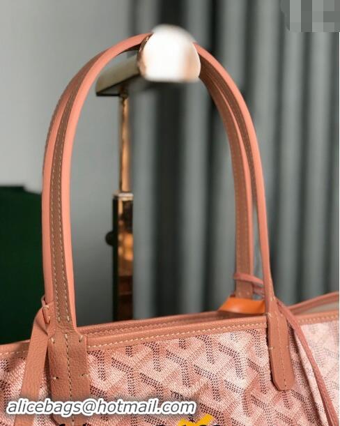 Top Grade Goyard Glittering Saint Louis Tote Bag PM 020144 Pearly Pink 2024