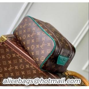 Promotional Louis Vuitton Dopp Kit Toilet Pouch in Monogram Canvas M12639 Green 2024