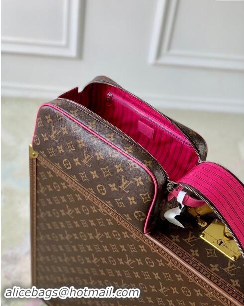 Discount Louis Vuitton Dopp Kit Toilet Pouch in Monogram Canvas M12641 Pink 2024