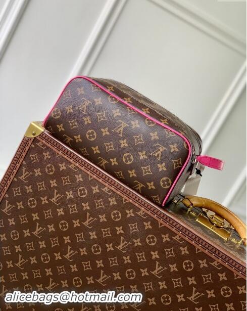 Discount Louis Vuitton Dopp Kit Toilet Pouch in Monogram Canvas M12641 Pink 2024