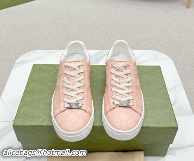 Fashion Gucci Women's Ace GG Canvas Sneakers Dusty Pink 1014101