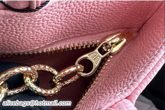 Trendy Design Chanel Grained Calfskin Vintage Top Handle bag AS1804 Pink 2024