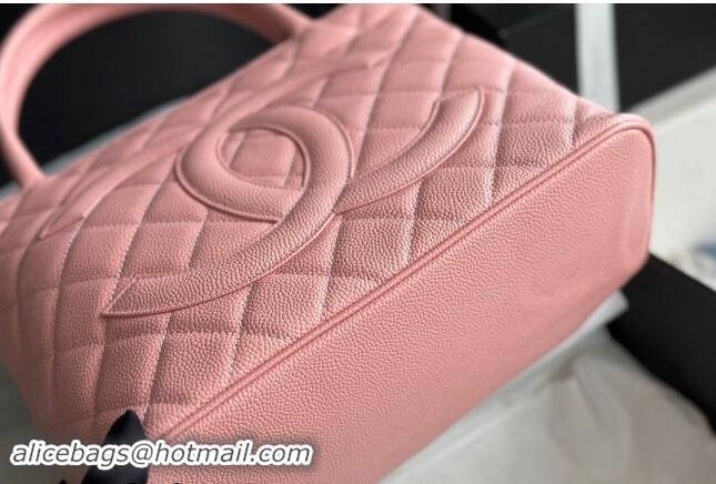 Trendy Design Chanel Grained Calfskin Vintage Top Handle bag AS1804 Pink 2024