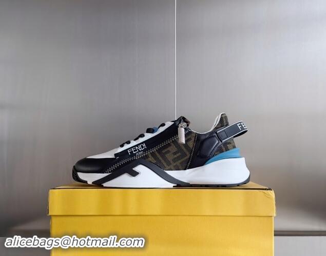 Best Grade Fendi Flow Sneakers F820KL Black 101501