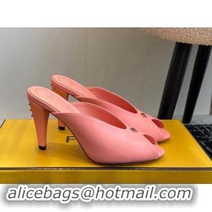 Purchase Fendi Feel Feel Heel Slides Sandal 9.5cm Pink 112092