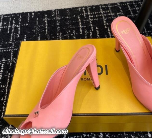 Purchase Fendi Feel Feel Heel Slides Sandal 9.5cm Pink 112092