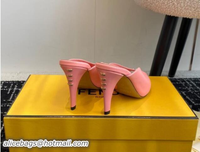 Purchase Fendi Feel Feel Heel Slides Sandal 9.5cm Pink 112092